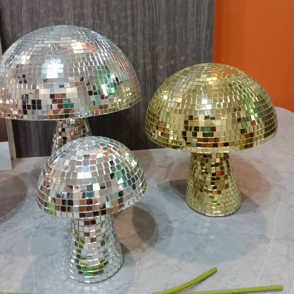 Hjemix | Retro-Stil Glass Disco Sopprdekorasjon
