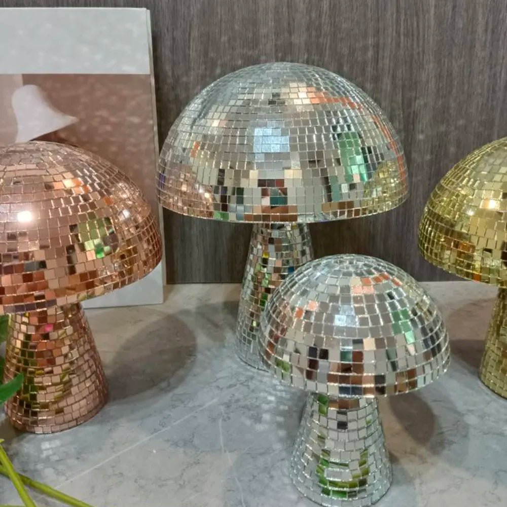 Hjemix | Retro-Stil Glass Disco Sopprdekorasjon