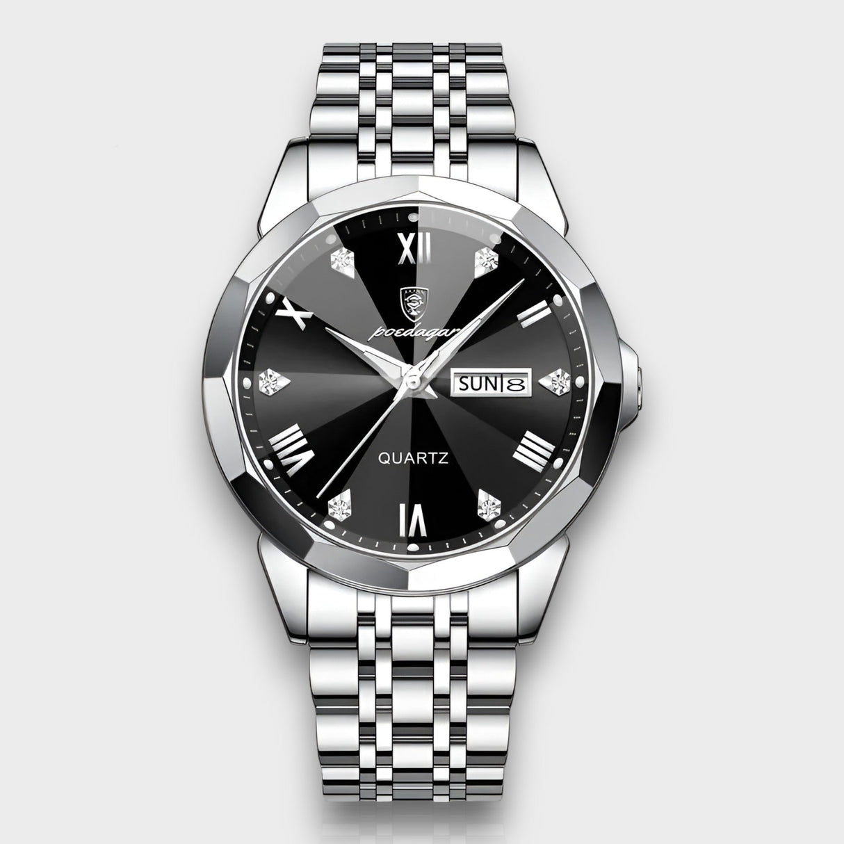 Hjemix | Rhombus | Luksuriøst Herreklokke