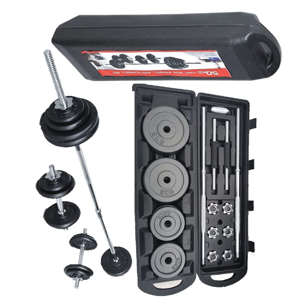Hjemix | 50kg Manual Dumbbell Set