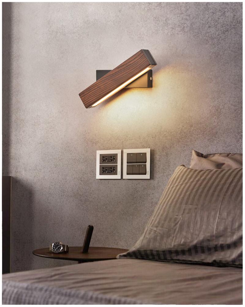 Hjemix | Rotabelt Tre LED Vegglampe - Jasper