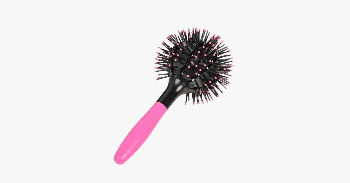 Hjemix | 360 spheric styling curl hair comb