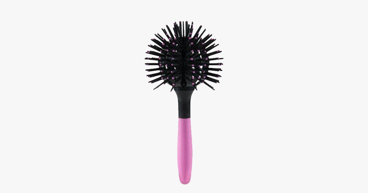 Hjemix | 360 spheric styling curl hair comb