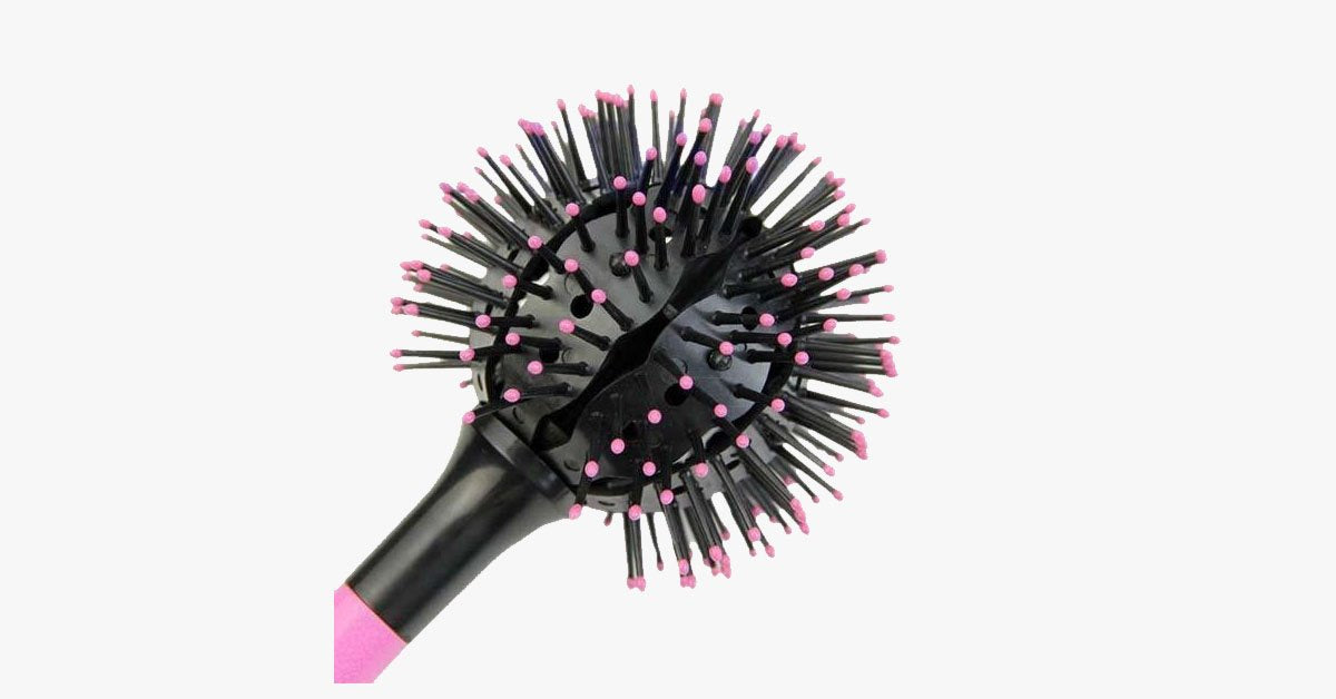 Hjemix | 360 spheric styling curl hair comb