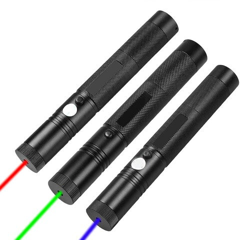 Hjemix | Zelara-Power Laser Pointer 303 - Oppladbar Synlig USB Laser Pointer med Høy Effekt