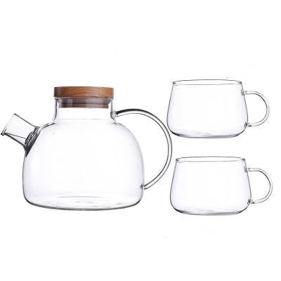 Hjemix | Skandinavisk Glass Teapot Set