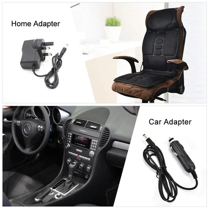 Hjemix | Den Premium Massasje Stolen Med Oppvarmet Rygg og Nakkepute
