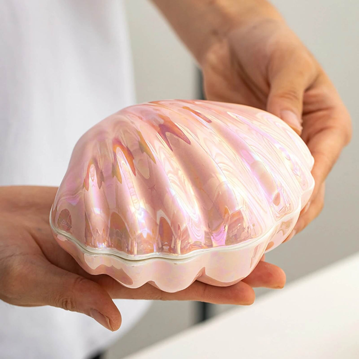 Hjemix | Clamskall Keramikk Smykkeoppbevaring