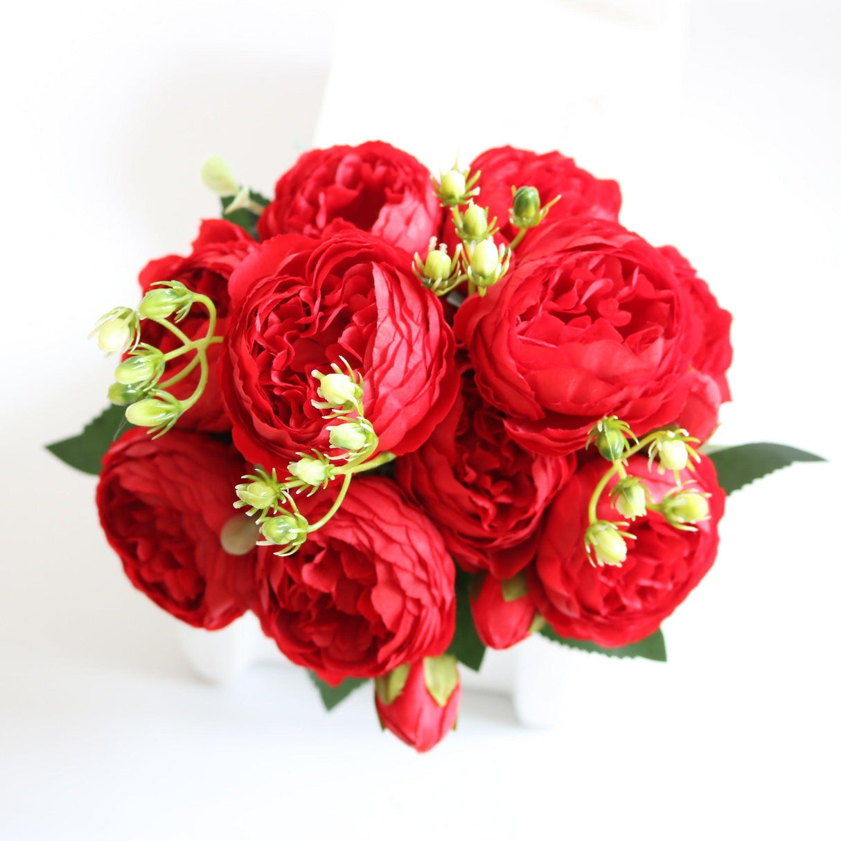 Hjemix | Elegant Peony Dreams - Premium Kunstig Blomsterbukett