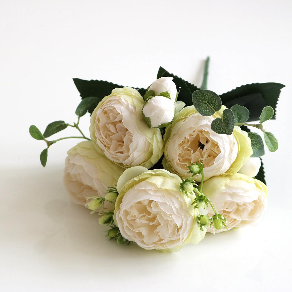 Hjemix | Elegant Peony Dreams - Premium Kunstig Blomsterbukett