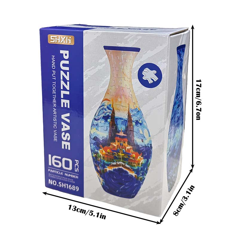 Hjemix | 3D Kunst Puslespill Vase