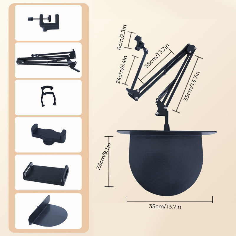 Hjemix | Utvidbar, skjult telefon/nettbrettholder ved sengen