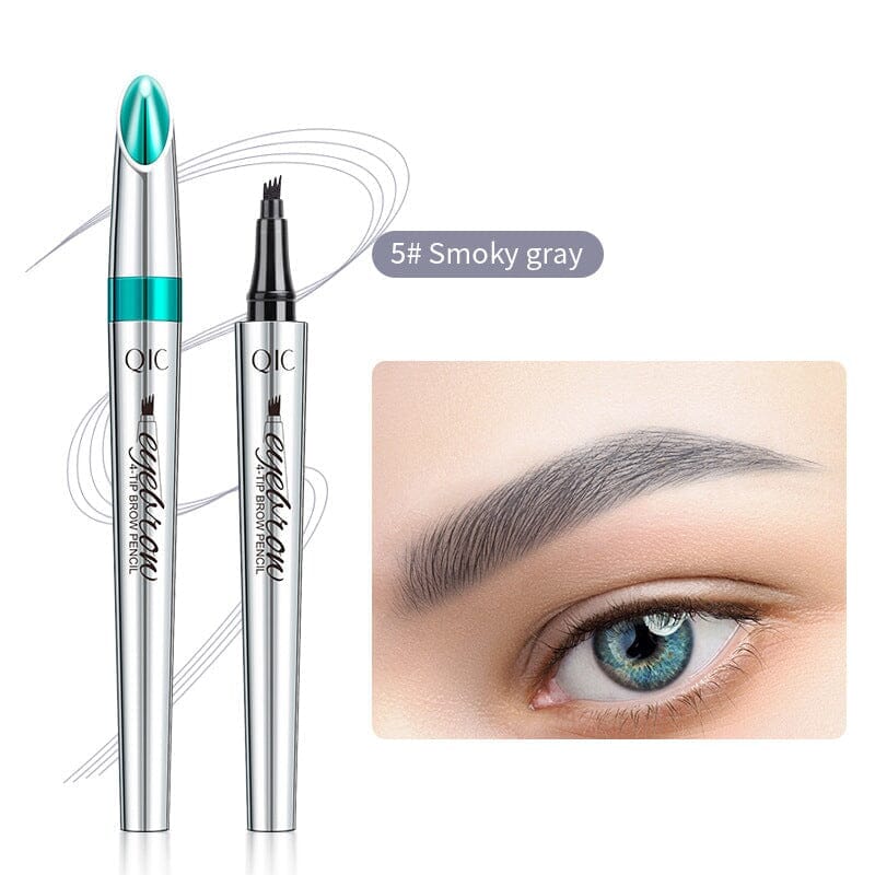 Hjemix | 3D vanntett Microblading brynspenn 4 gaffeltipper tatoveringspenn