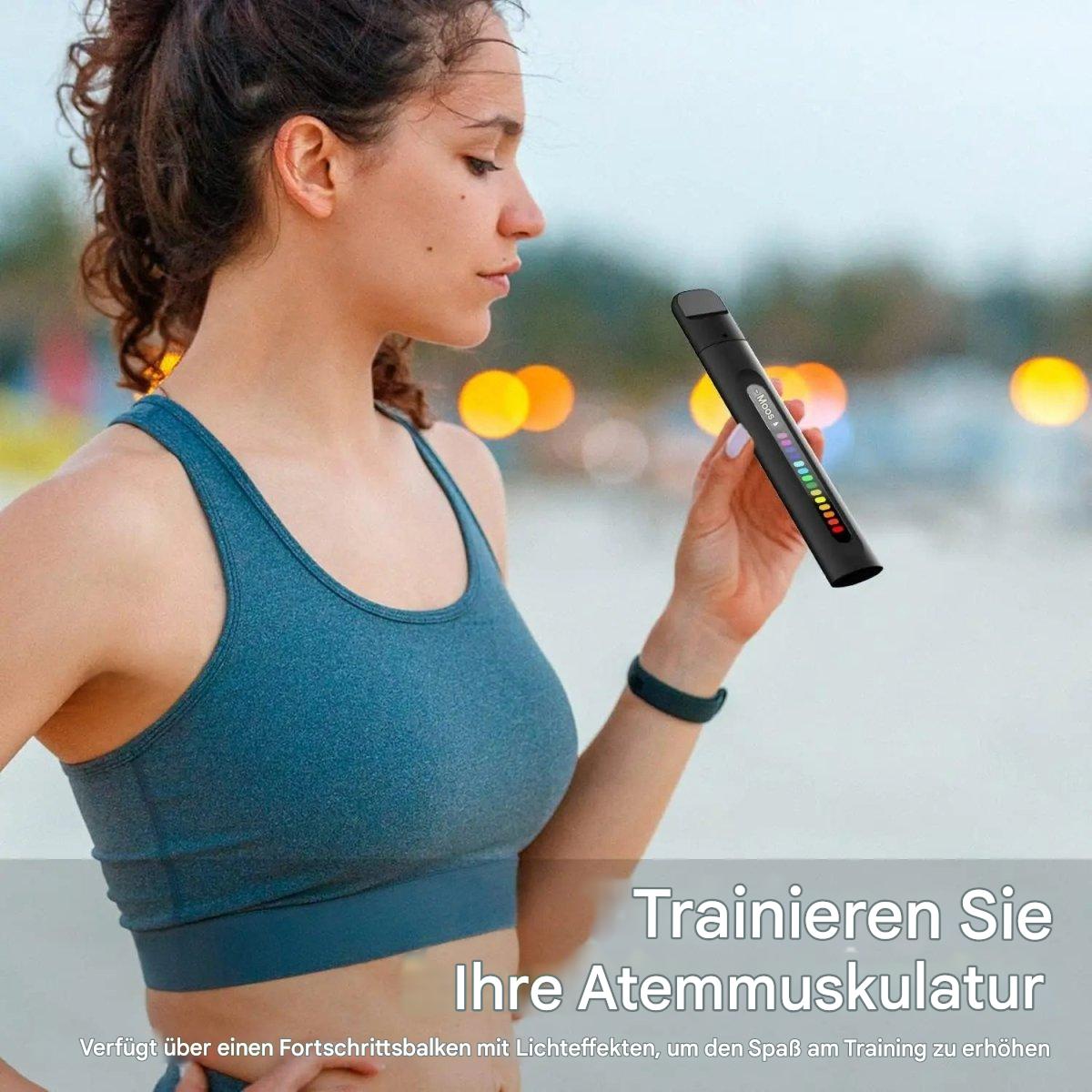 Hjemix | Intelligentr Pustetreningsapparat for Respiratorisk Musklaturtrening - BreathBoost