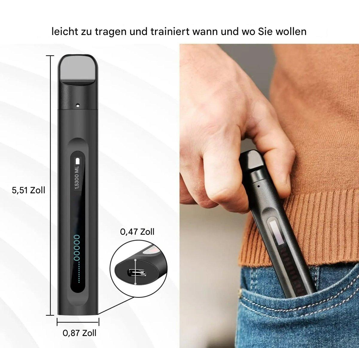 Hjemix | Intelligentr Pustetreningsapparat for Respiratorisk Musklaturtrening - BreathBoost