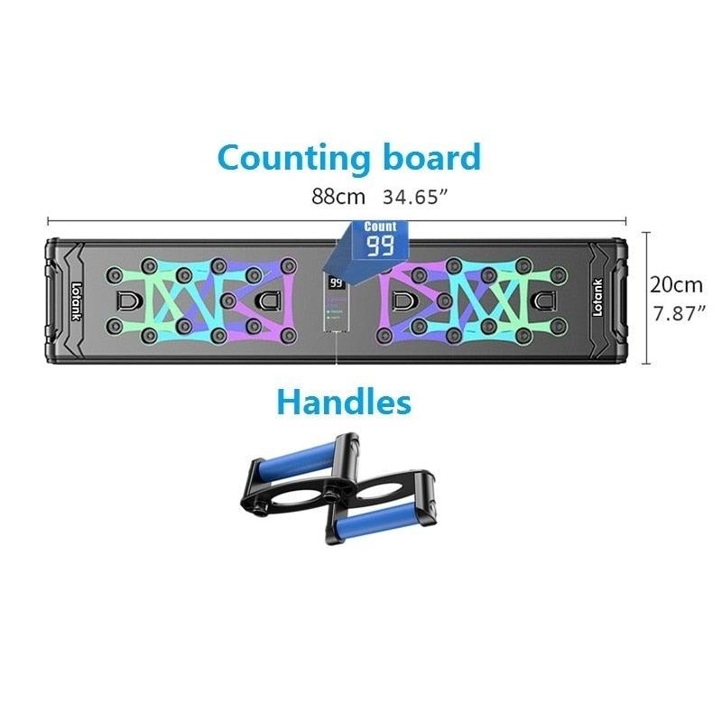 Hjemix | Spartan Push-Up Board - Smart Push-Up Board