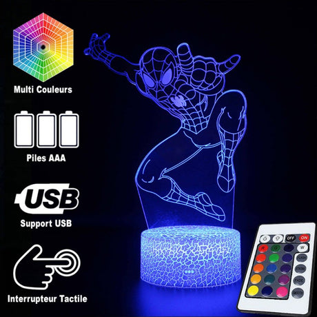 Hjemix | 3D Lampe Marvel Spider-Man
