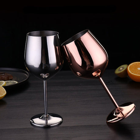 Hjemix | 500ml Rustfritt Stål Vin Glass