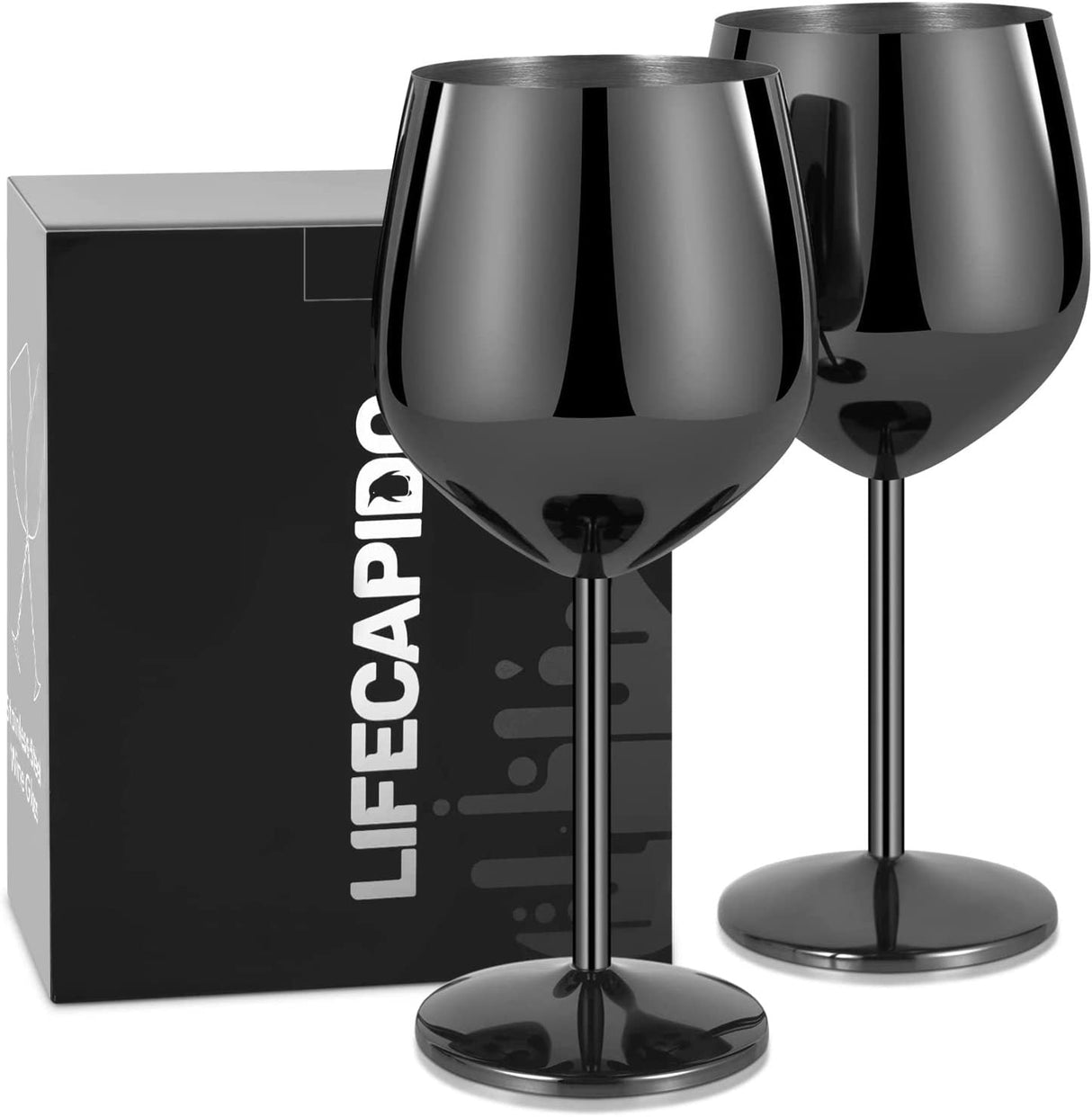 Hjemix | 500ml Rustfritt Stål Vin Glass