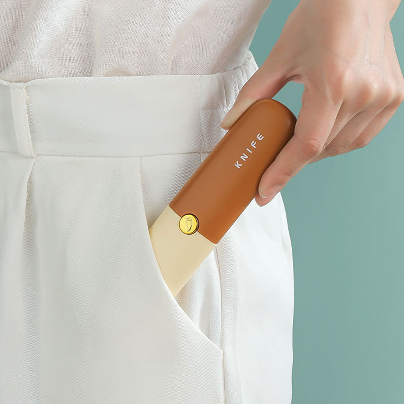 Hjemix | Bærbar liten 2 i 1 fruktkutter og skreller