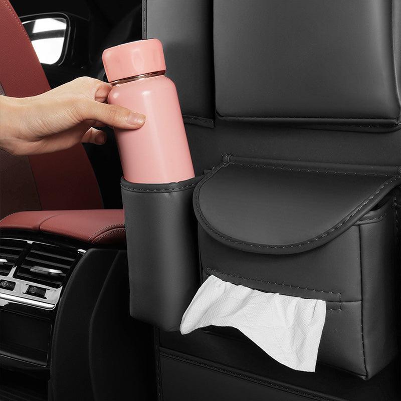 Hjemix | PU Lær Bilsete Bak Organizer