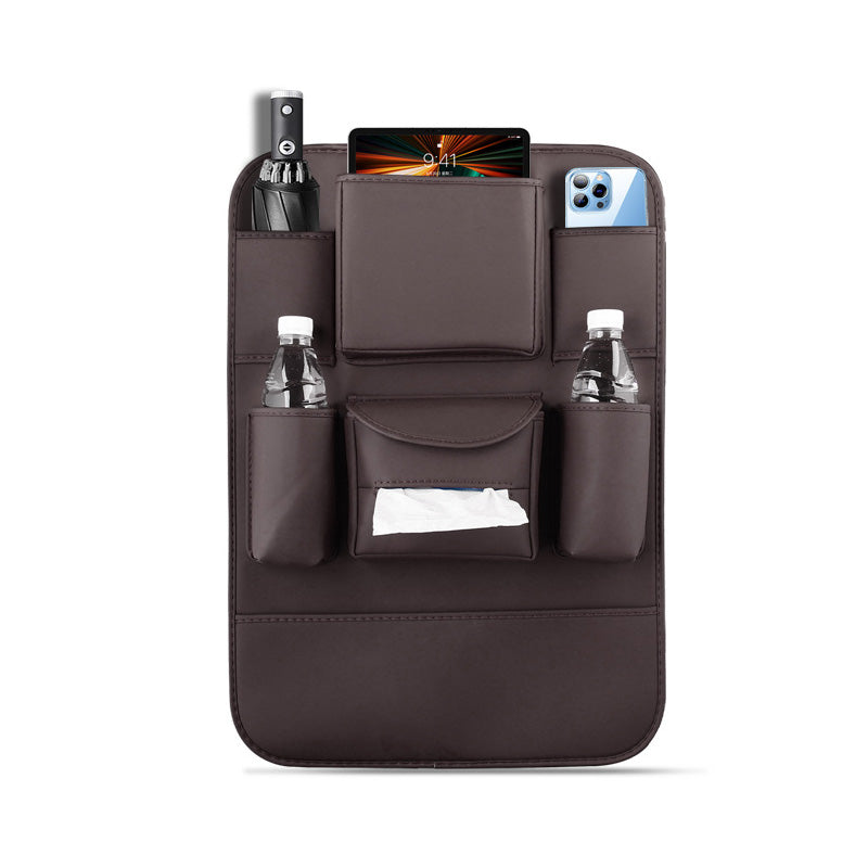 Hjemix | PU Lær Bilsete Bak Organizer