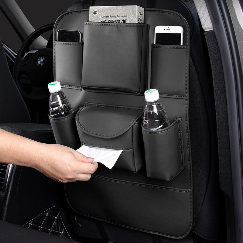 Hjemix | PU Lær Bilsete Bak Organizer