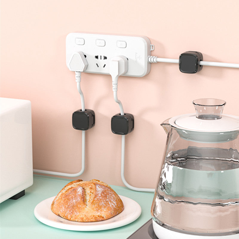 Hjemix | Magnetisk kabelklemmeholder - sett med 6 stk.