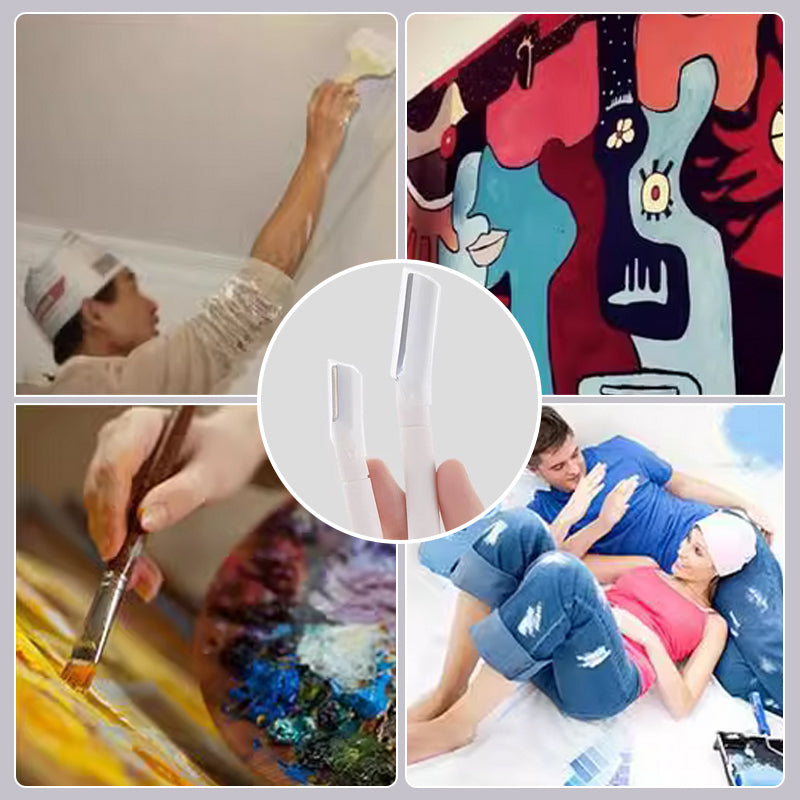 Hjemix | Chip Malepensel Sett for Malerier, Beiser, Lakker, Lim