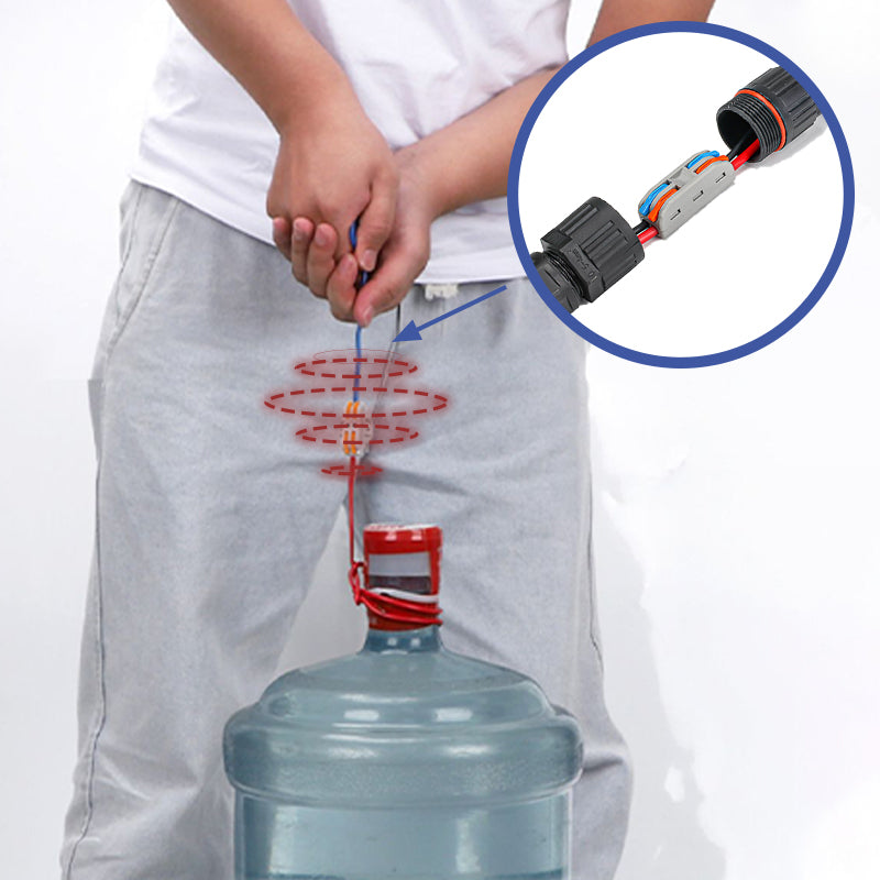 Hjemix | Utendørs vanntett ledningskontakt