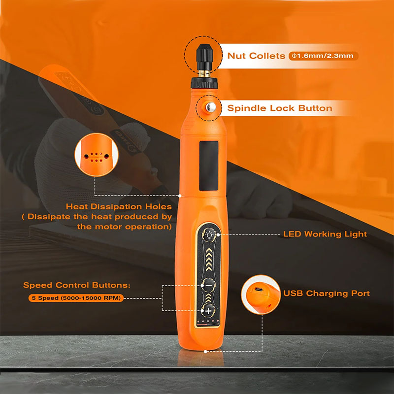 Hjemix | Trådløs roterende verktøy