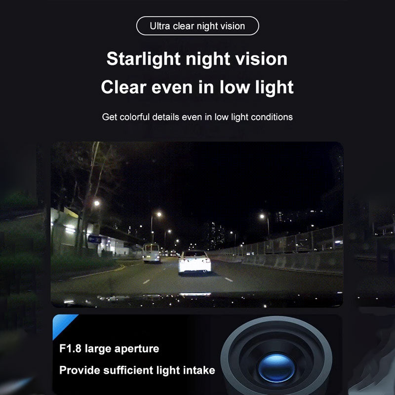 Hjemix | ADAS HD Høy- kvalitet Dash Cam