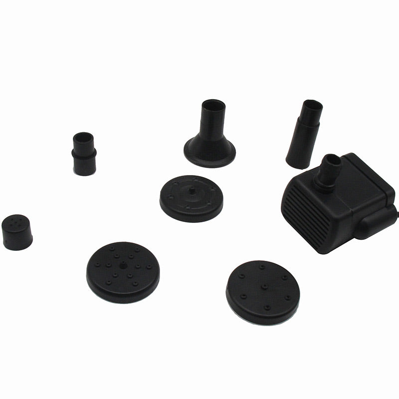 Hjemix | Utendørs solfylt fontenevannpumpe sett for hage