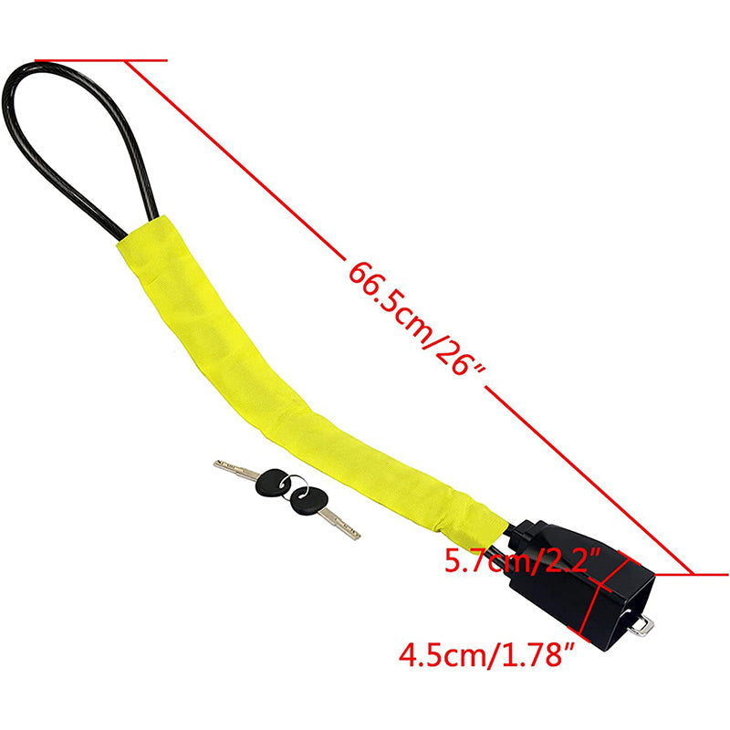 Hjemix | Bilrattslåser Tau Kabel