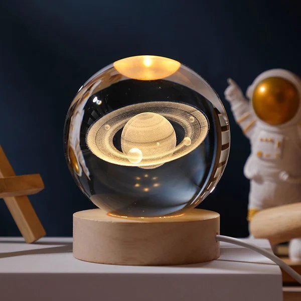 Hjemix | 3D Planet Krystallkule