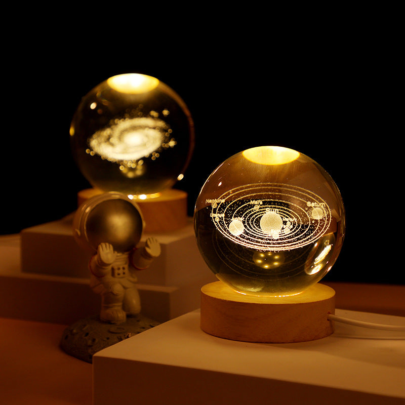 Hjemix | 3D Planet Krystallkule