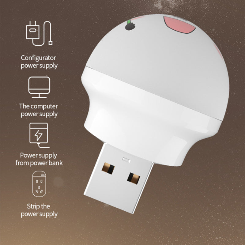 Hjemix | Smart stemmestyrt Panda-nattlys