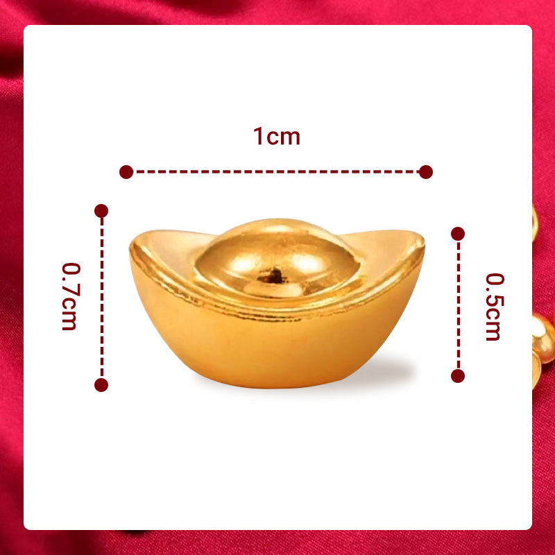 Hjemix | Små gullklumpede ornamenter