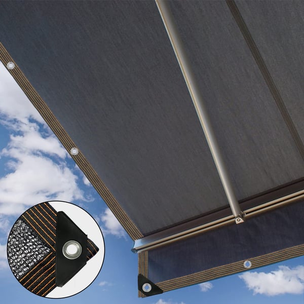 Hjemix | Beskyttelsesduk for balkong, terrasse, utendørs basseng og carport