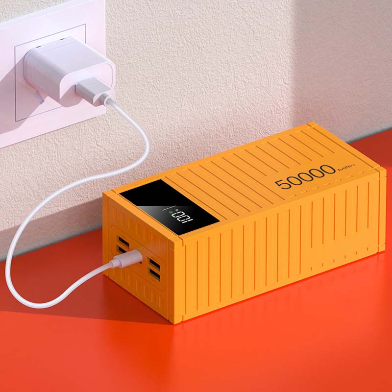Hjemix | Hurtiglader powerbank med digitalt display