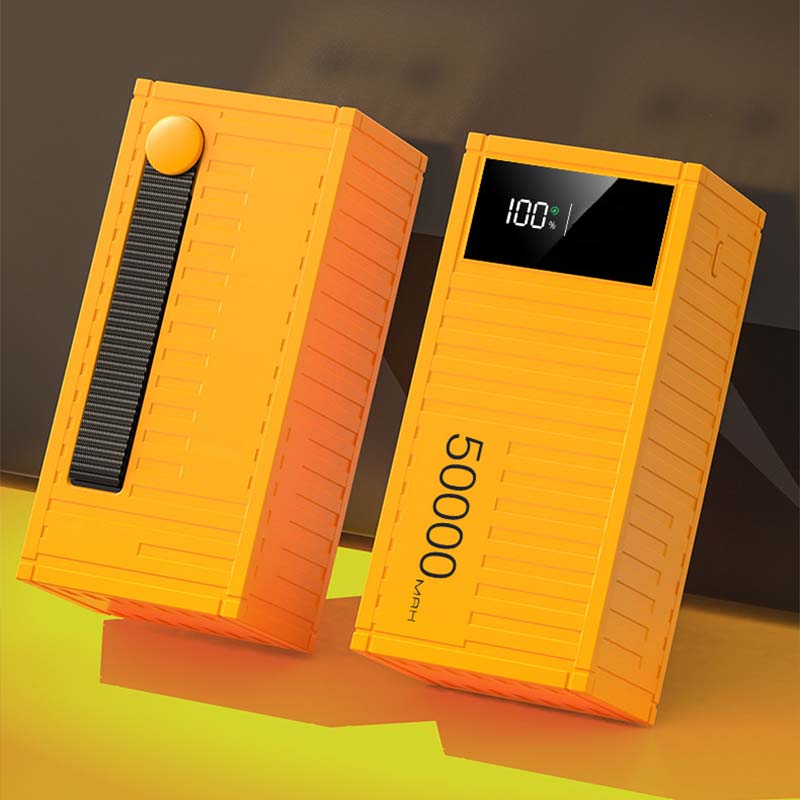 Hjemix | Hurtiglader powerbank med digitalt display