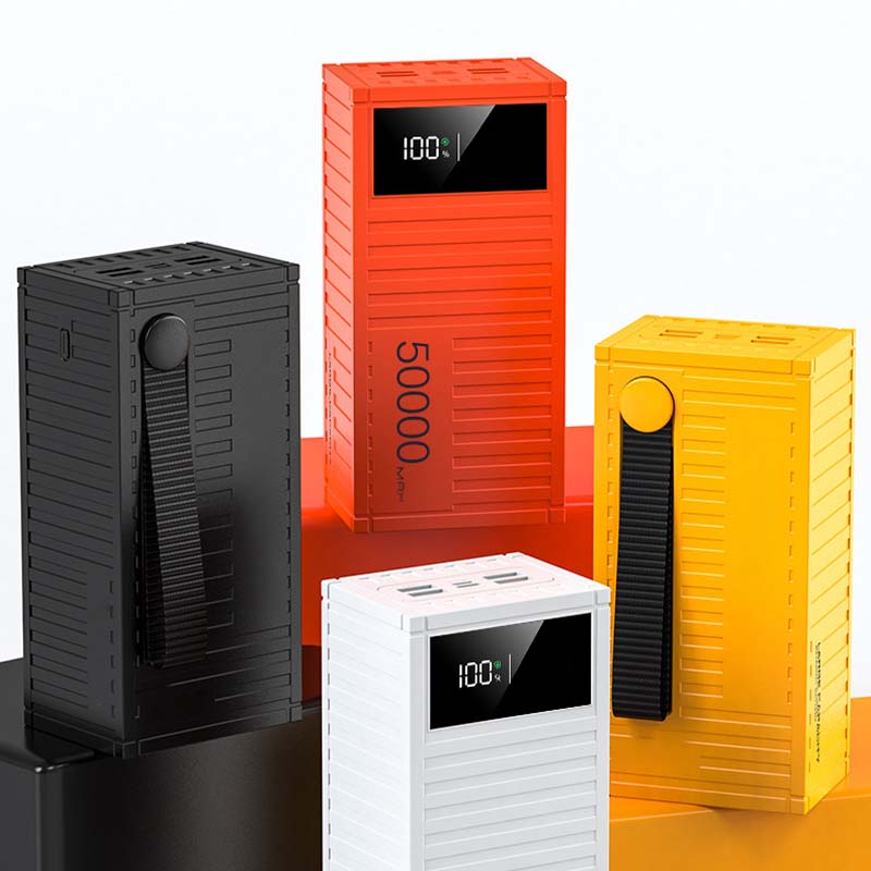 Hjemix | Hurtiglader powerbank med digitalt display