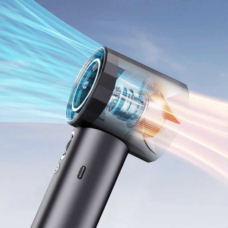 Hjemix | Bærbar oppladbar håndholdt vifte