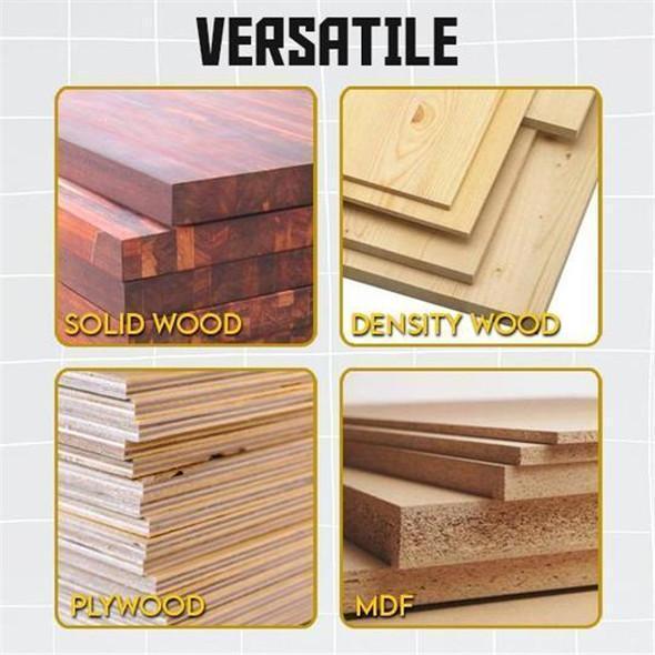 Hjemix | WoodCarver | 45° Fugebit for Perfekte Treledd