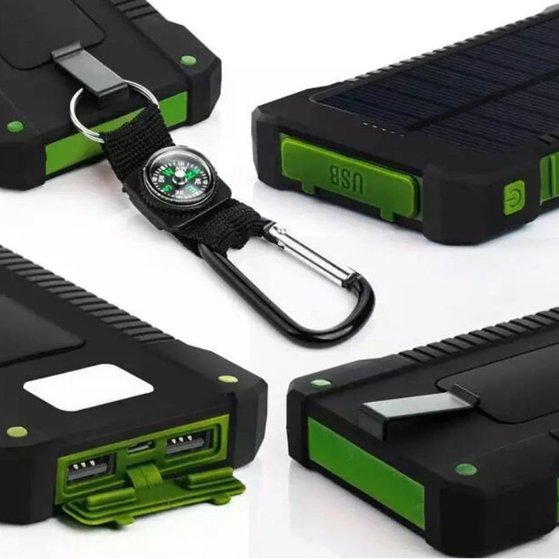 Hjemix | Solcellelader Power Bank for mobiltelefoner