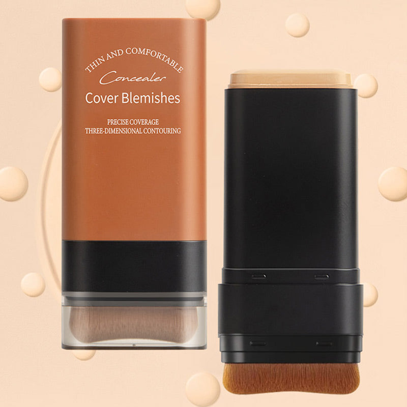 Hjemix | ✨2025 for Best Hydrating Lightweight Foundation Stick with Brush