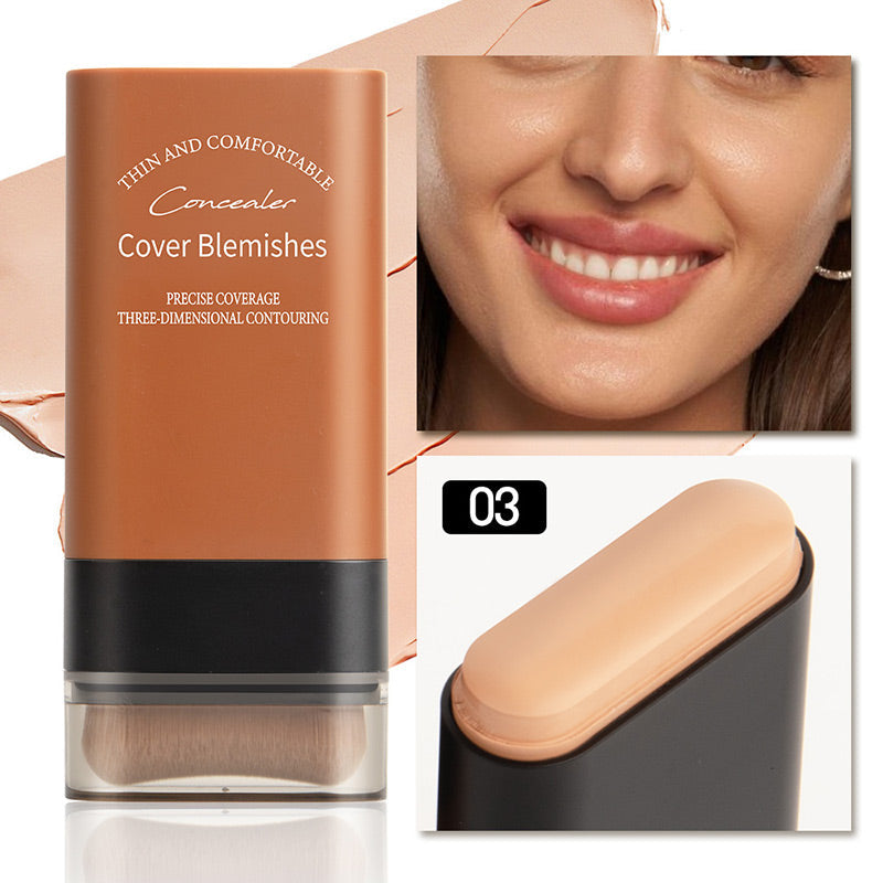 Hjemix | ✨2025 for Best Hydrating Lightweight Foundation Stick with Brush