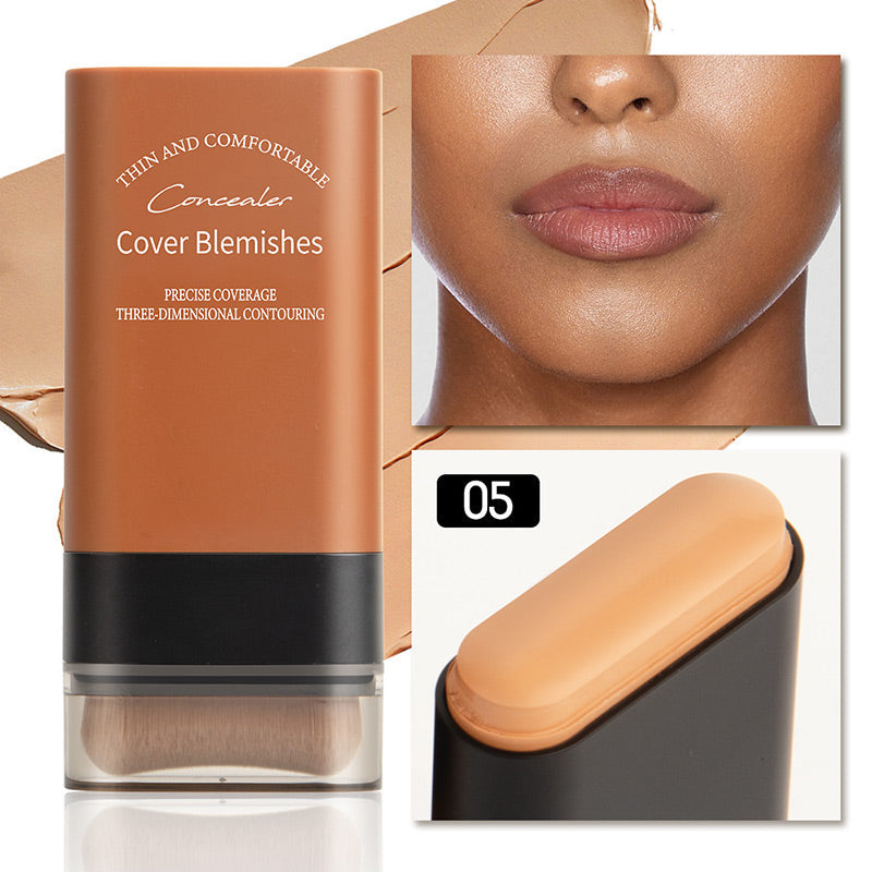 Hjemix | ✨2025 for Best Hydrating Lightweight Foundation Stick with Brush