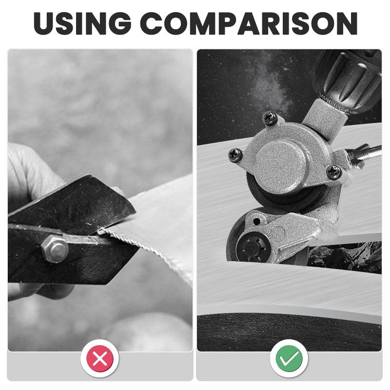 Hjemix | Elektrisk bormaskin for kutting av metallplater