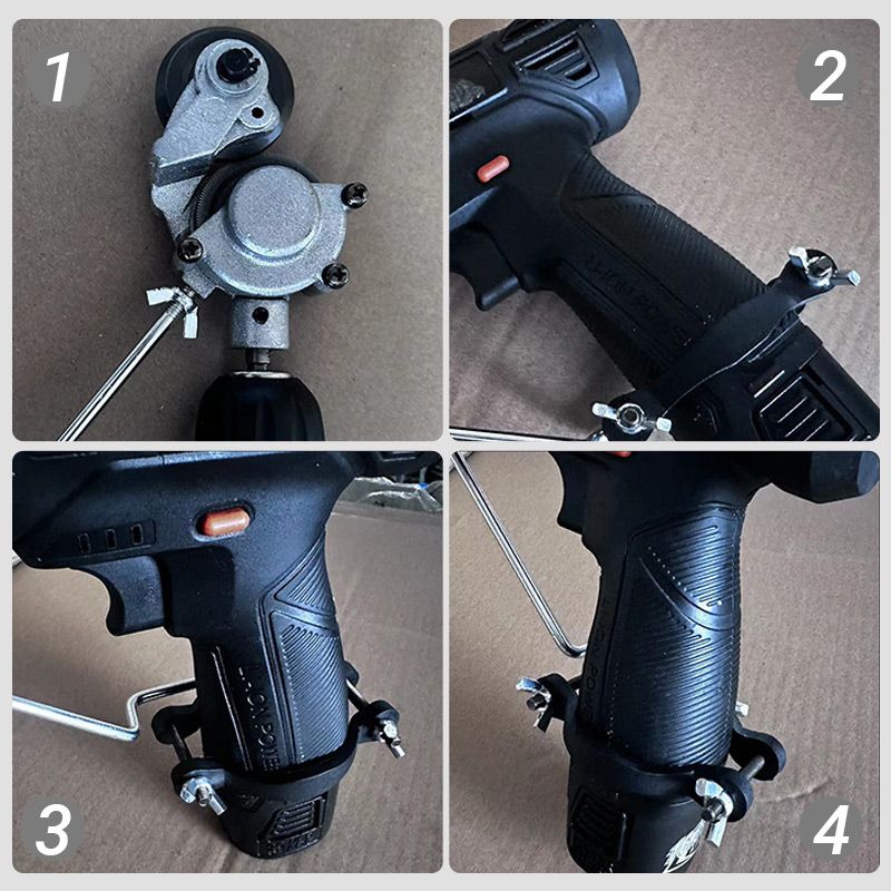 Hjemix | Elektrisk bormaskin for kutting av metallplater